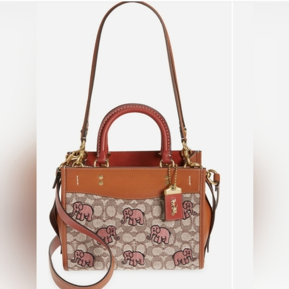 COACH Rogue 25 Elephant Applique Bag - Picture 2 of 16